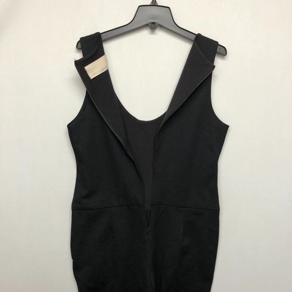 Rebecca Minkoff Women Sleeveless Jumpsuit V-Neck Size Large Black M112 -27 - Picture 10 of 16